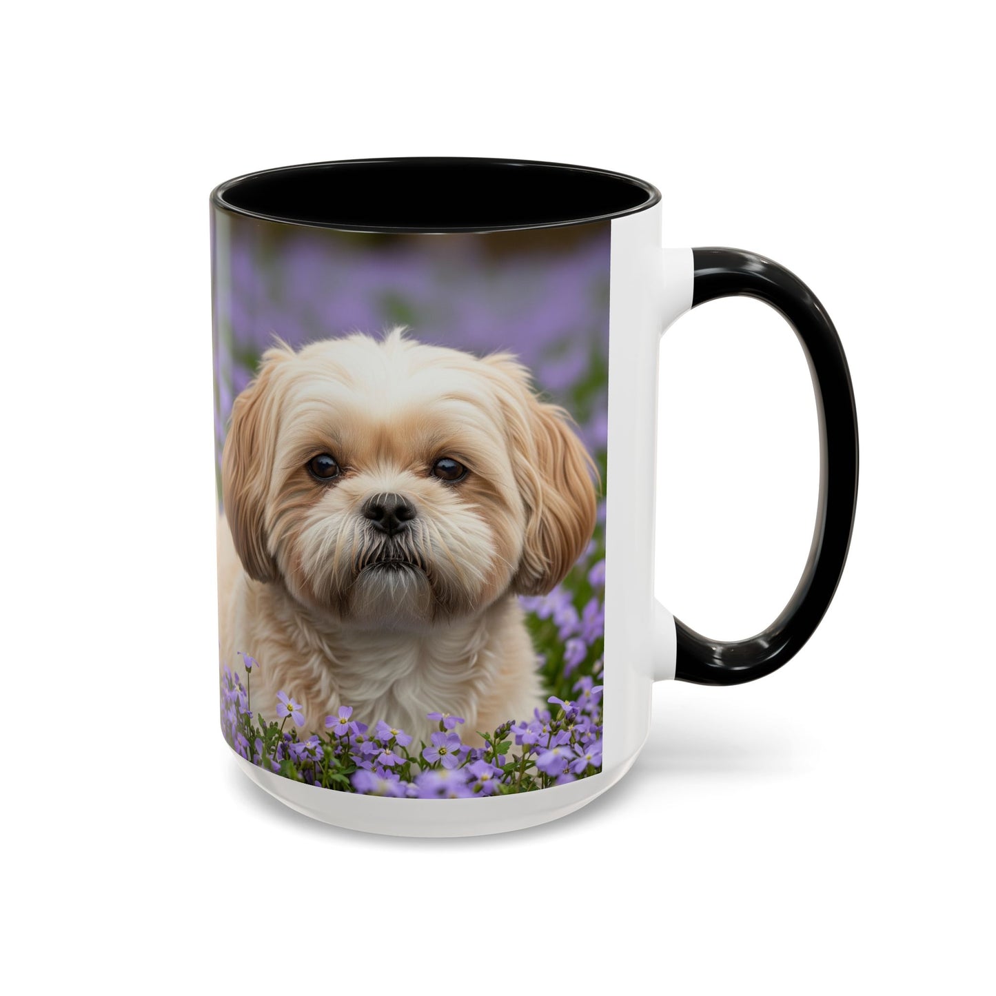 Shih-poo Accent Coffee Mug - Perfect Gift for Dog Lovers