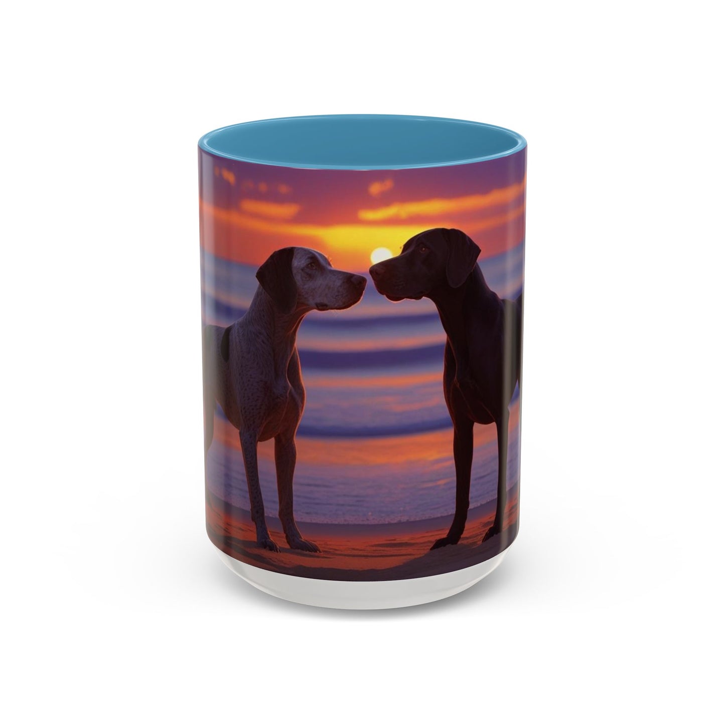 German Shorthaired Pointer Love Accent Coffee Mug - Perfect Gift for Dog Lovers