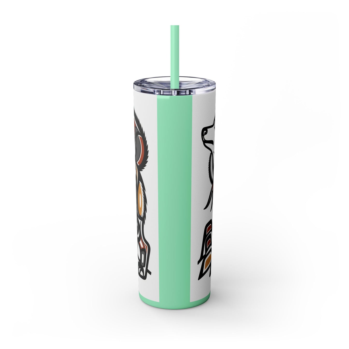 Siberian Husky Tumbler with Straw, 20oz