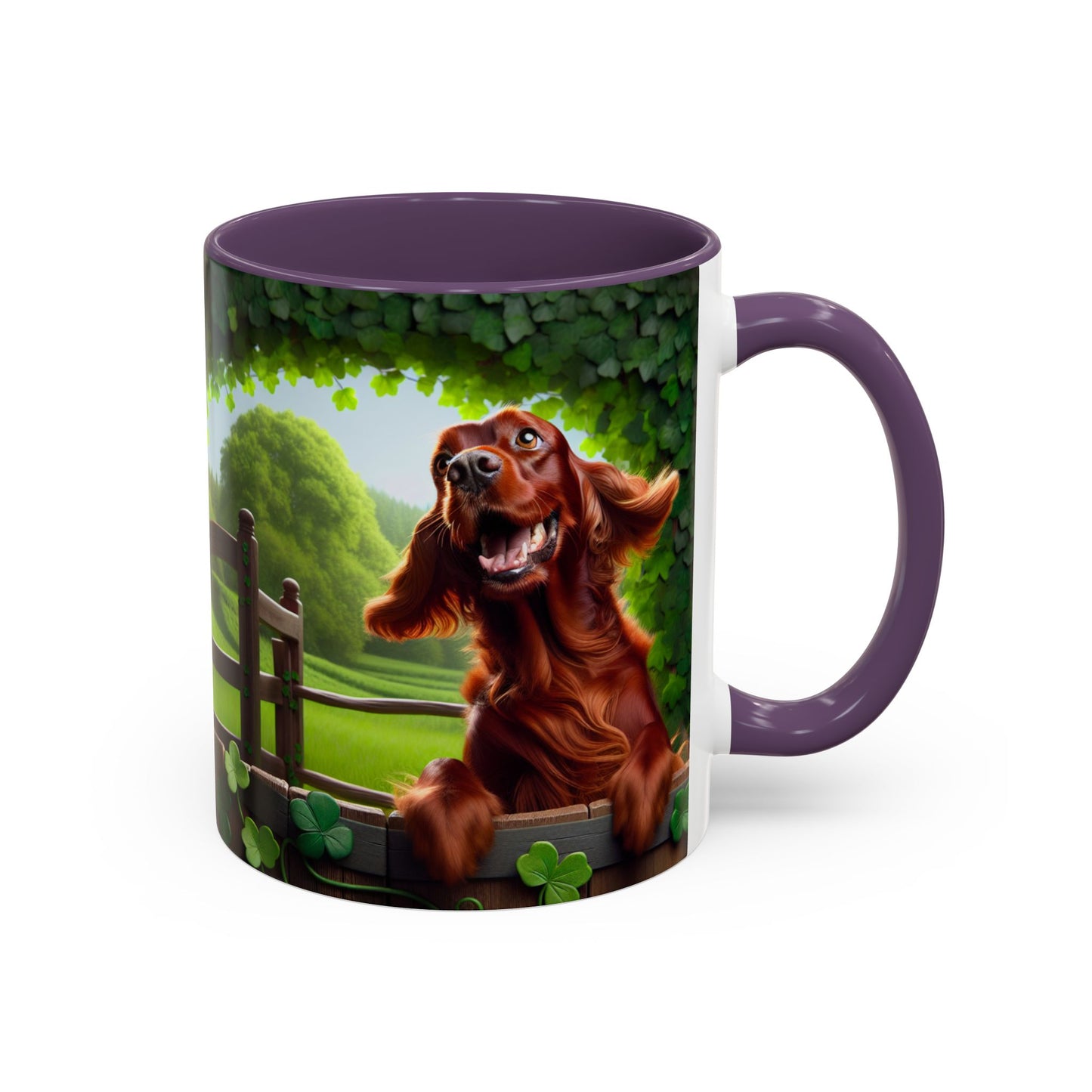 Irish Setter Accent Coffee Mug - Perfect Gift for Dog Lovers
