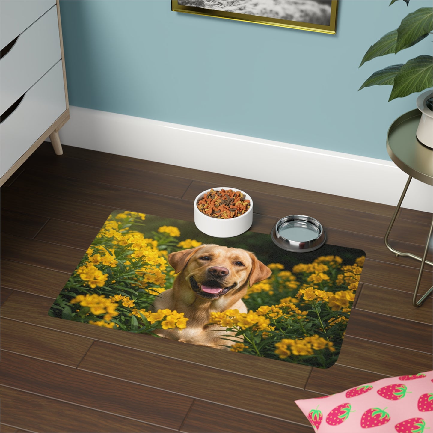 Pet Food Mat (12x18) - Labrador Retriever