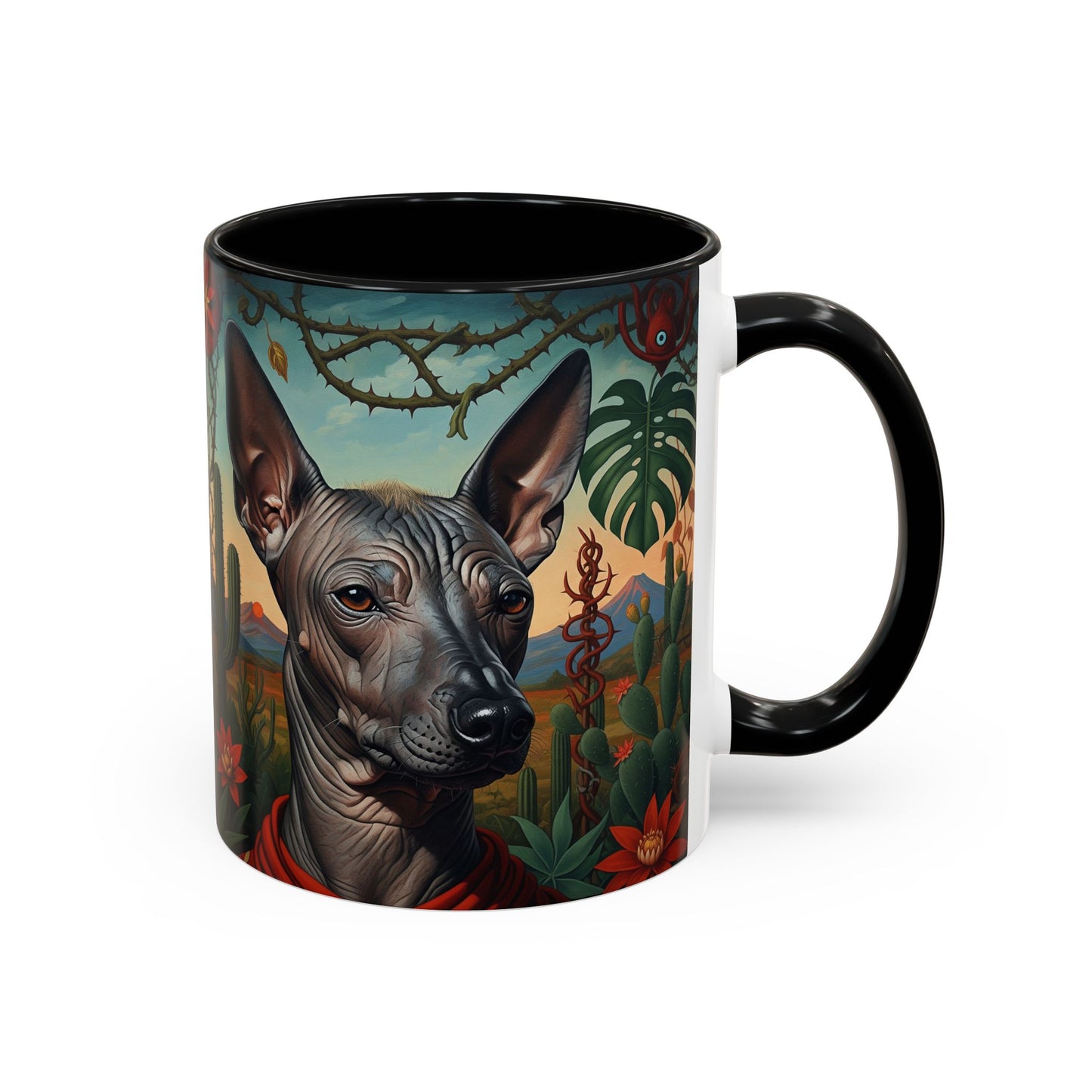 Xoloitzcuintli Accent Coffee Mug - Perfect Gift for Dog Lovers