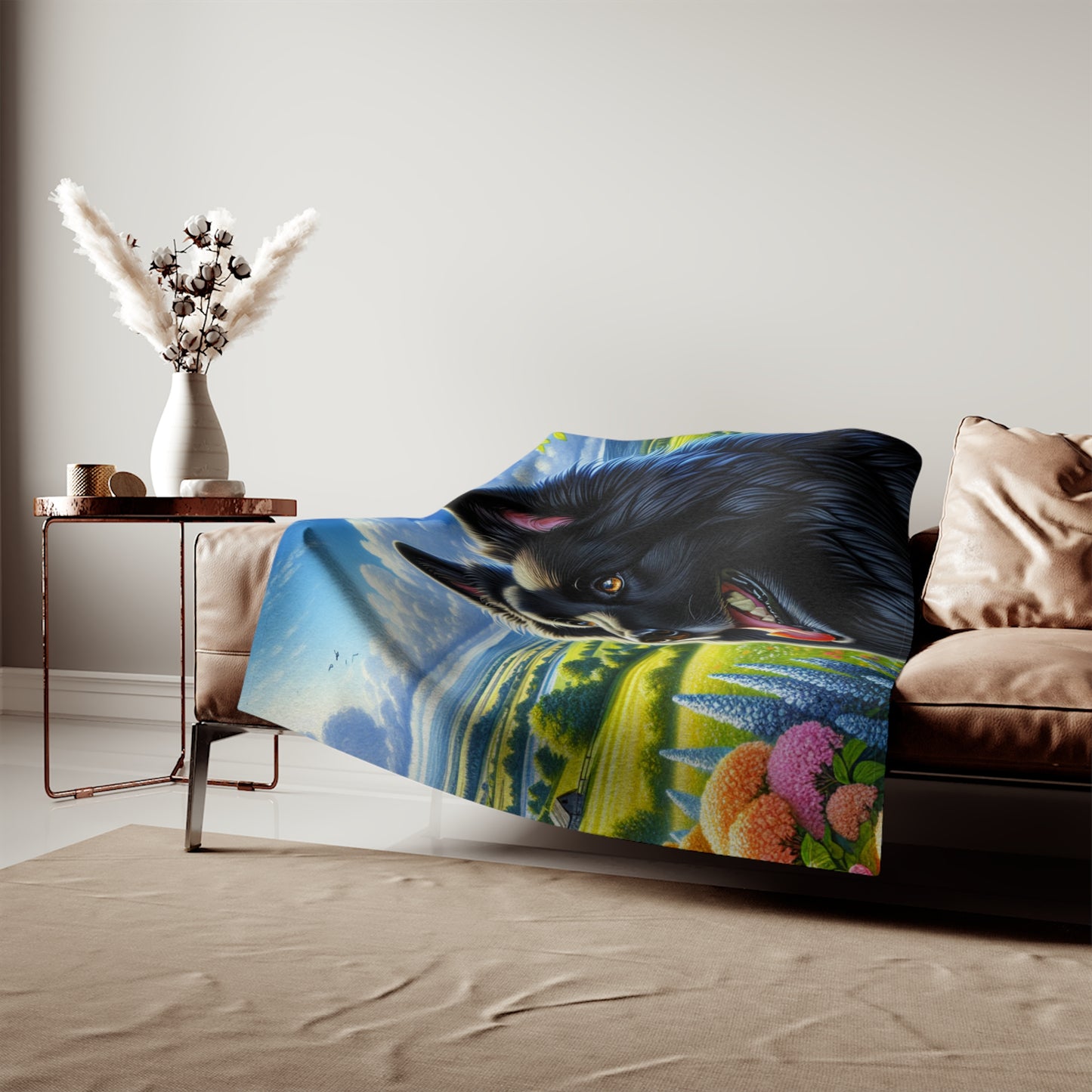 Croatian Sheepdog Sweatshirt Blanket