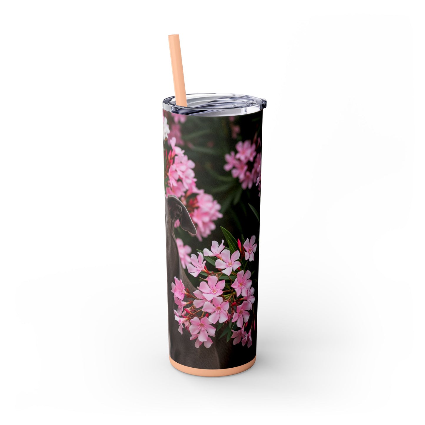 Greyhound Tumbler with Straw, 20oz