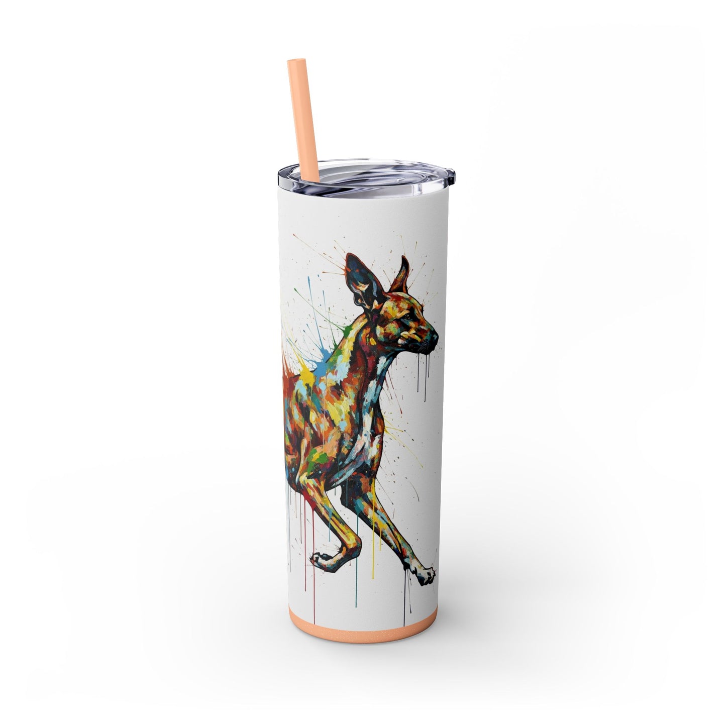 Azawakh Tumbler with Straw, 20oz