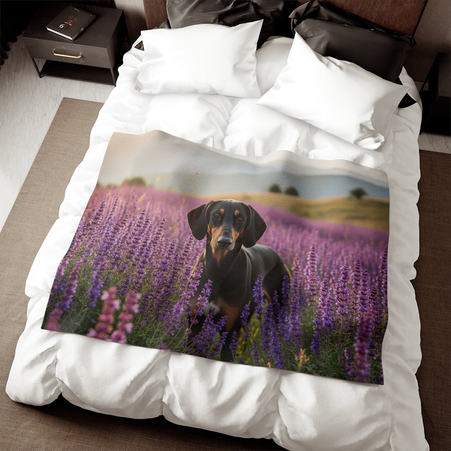 Transylvanian Hound Sweatshirt Blanket