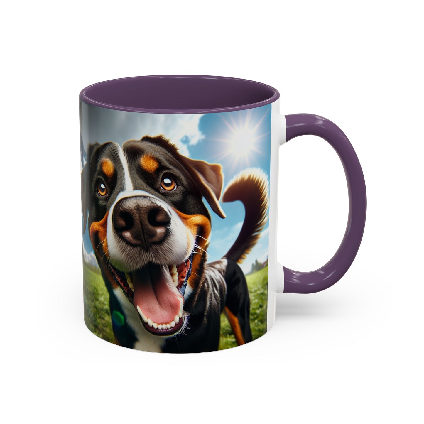 Greater Swiss Mountain Dog Accent Coffee Mug - Perfect Gift for Dog Lovers
