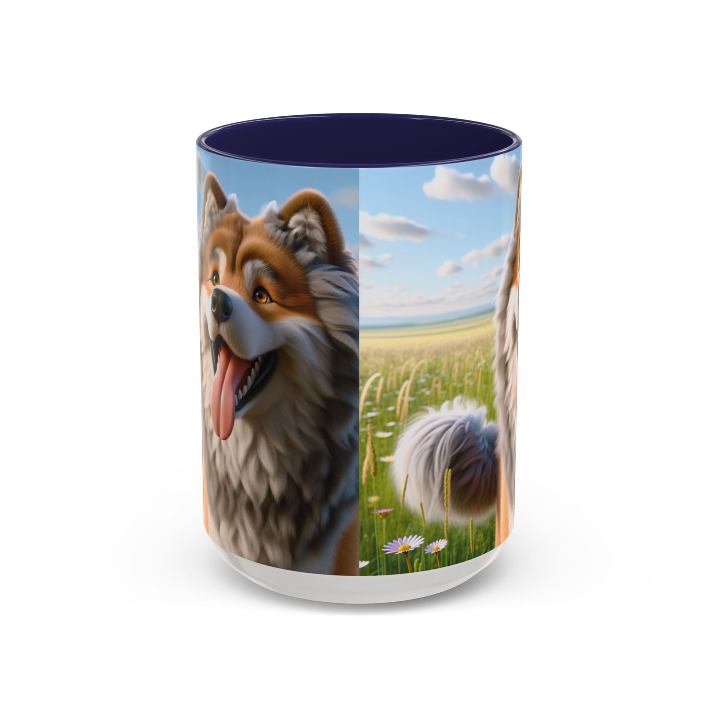 Hokkaido Accent Coffee Mug - Perfect Gift for Dog Lovers