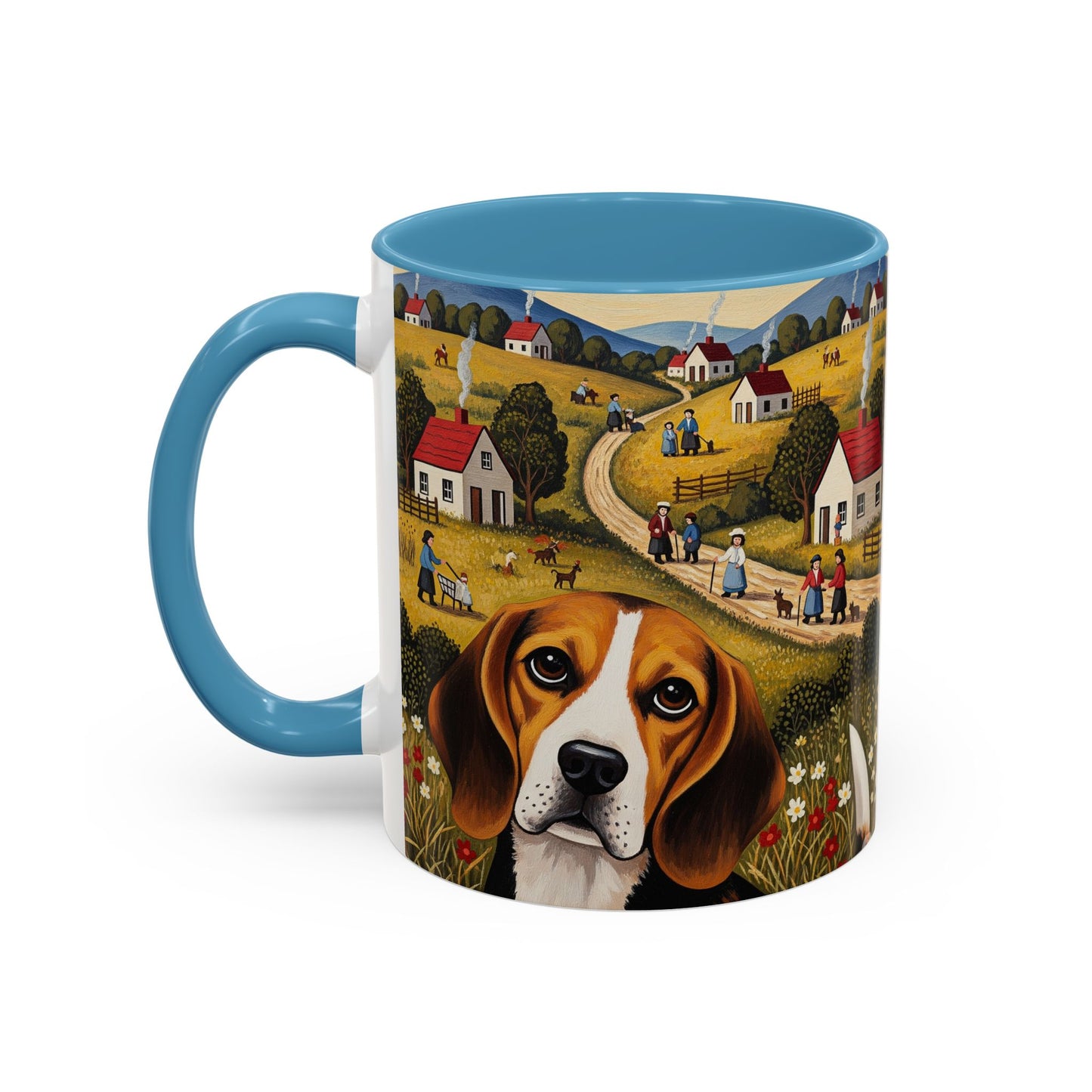 Beagle Accent Coffee Mug - Perfect Gift for Dog Lovers