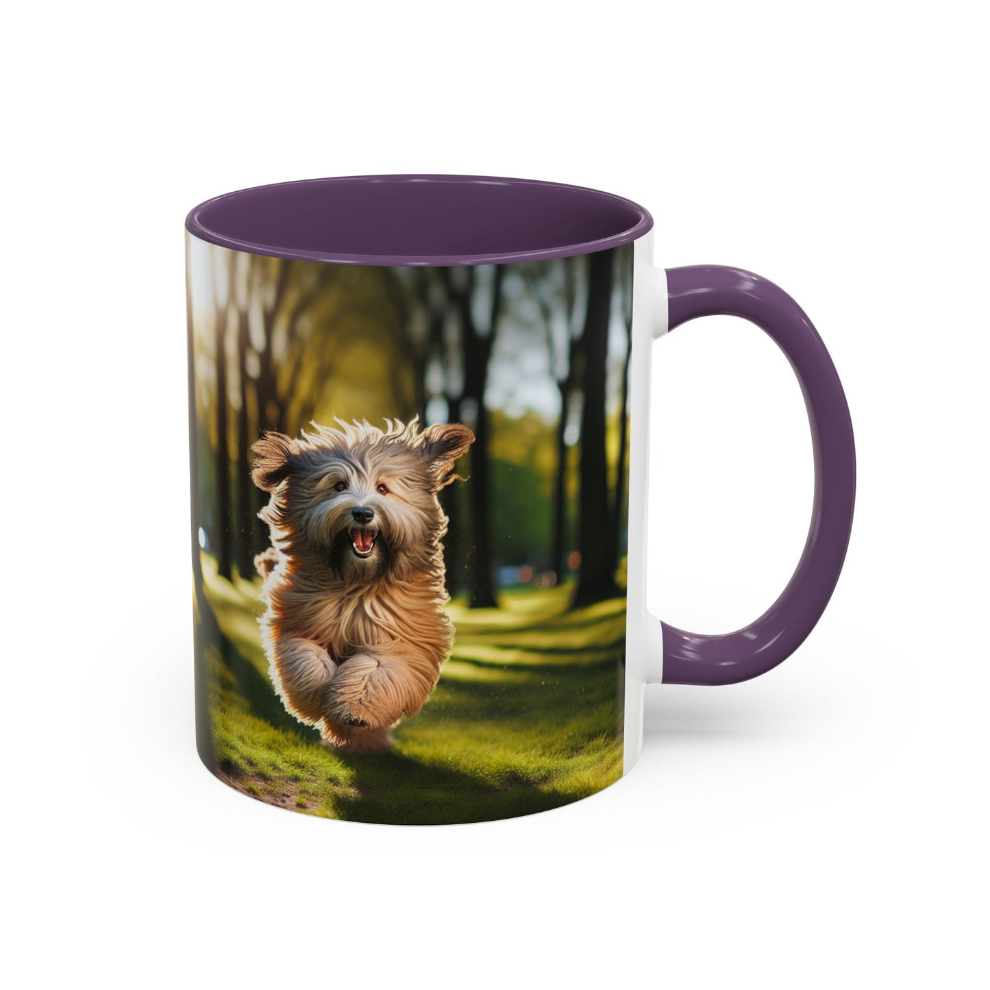 Polish Lowland Sheepdog Accent Coffee Mug - Perfect Gift for Dog Lovers