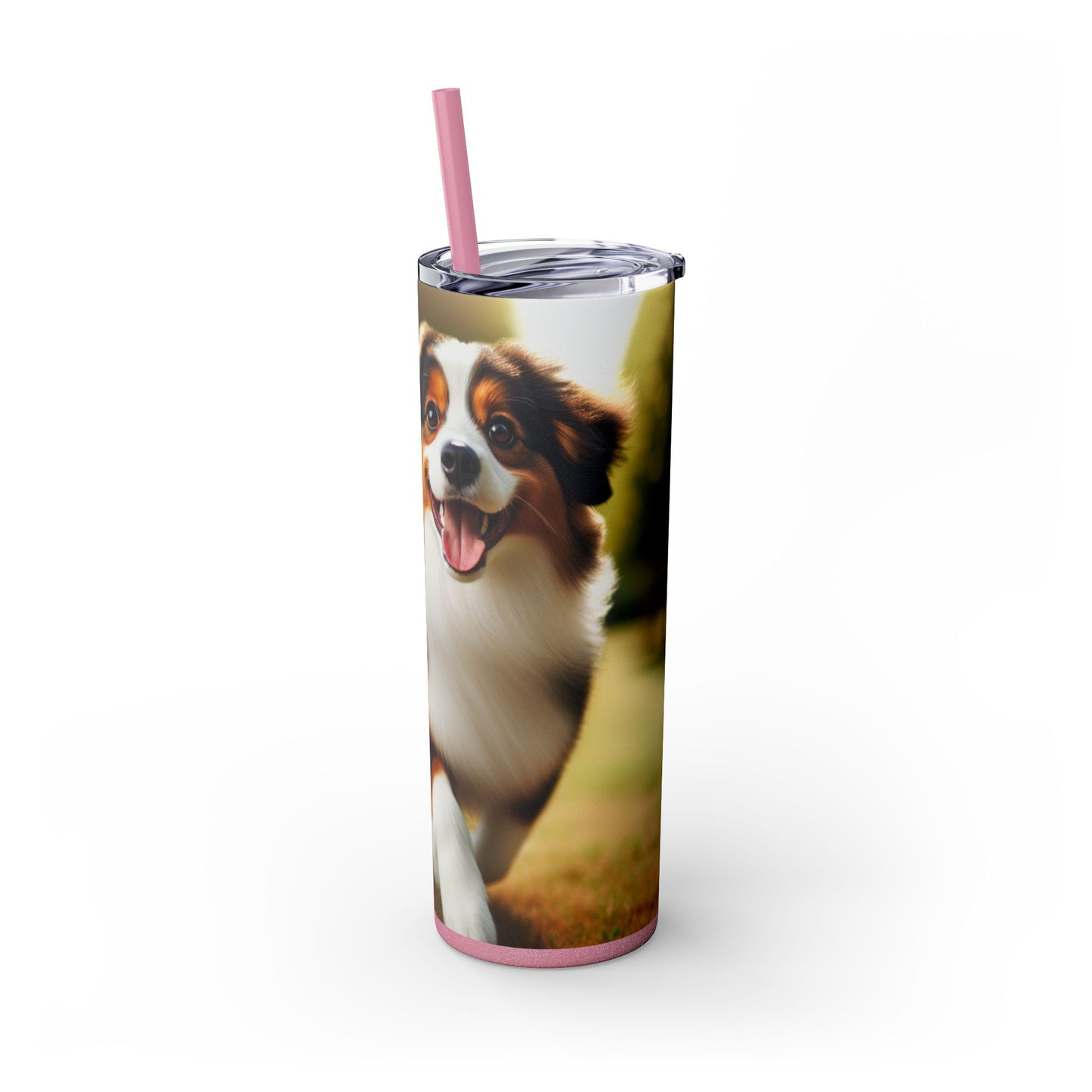 Miniature American Shepherd Tumbler with Straw, 20oz