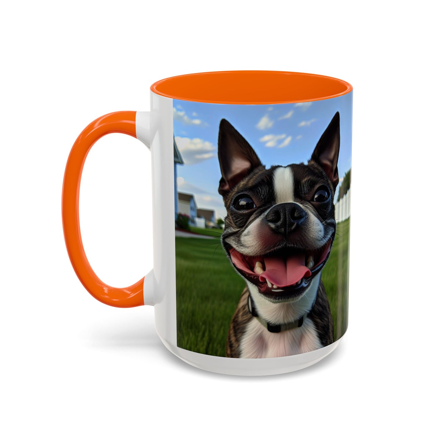 Boston Terrier Accent Coffee Mug - Perfect Gift for Dog Lovers