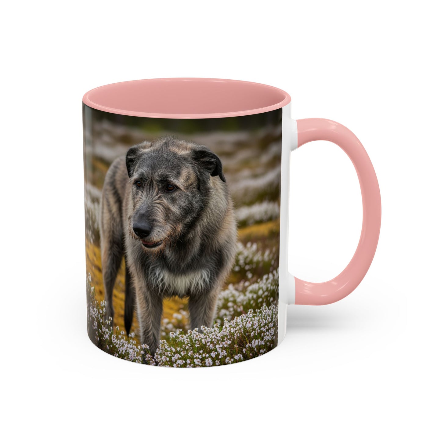 Irish Wolfhound Accent Coffee Mug - Perfect Gift for Dog Lovers