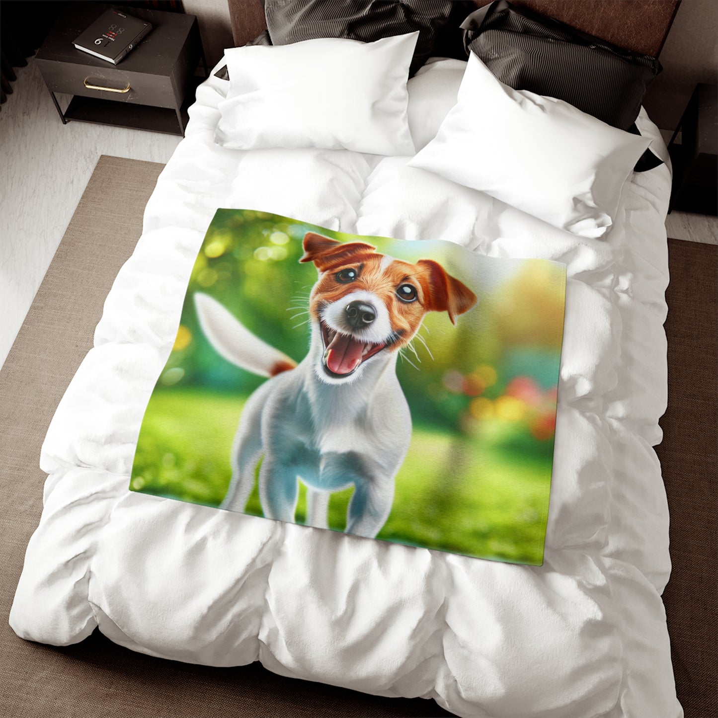 Jack Russell Terrier Sweatshirt Blanket