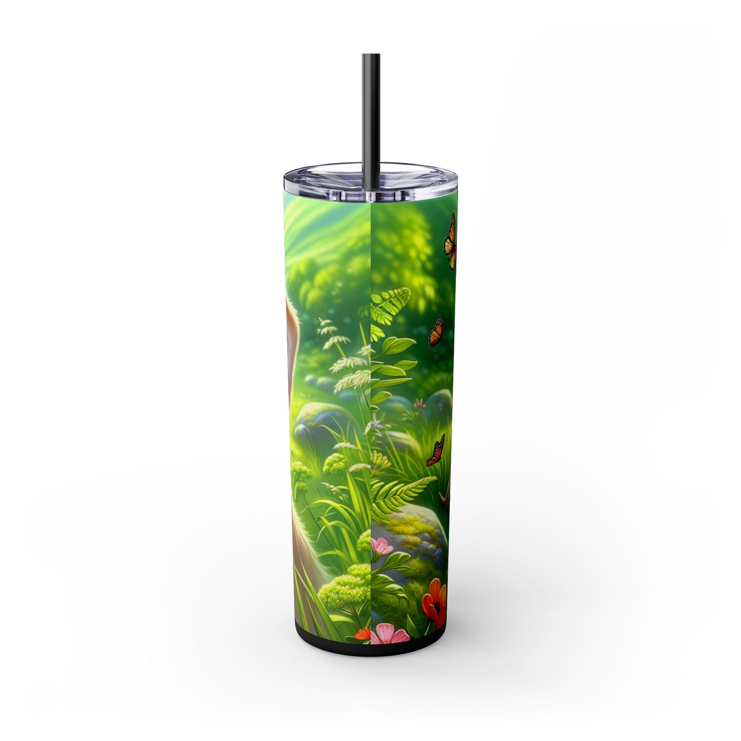 Glen of Imaal Terrier Tumbler with Straw, 20oz