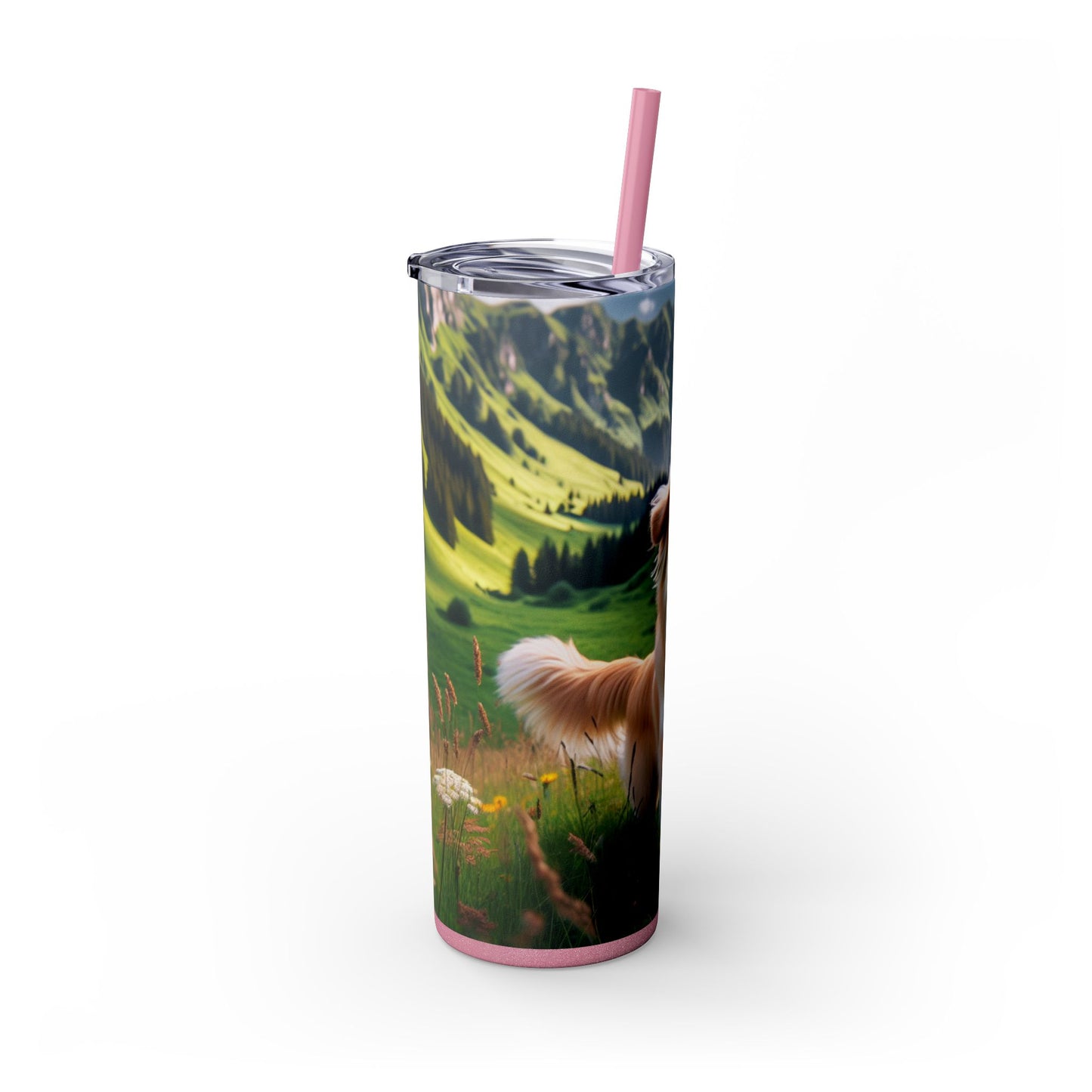 Romanian Carpathian Shepherd Tumbler with Straw, 20oz