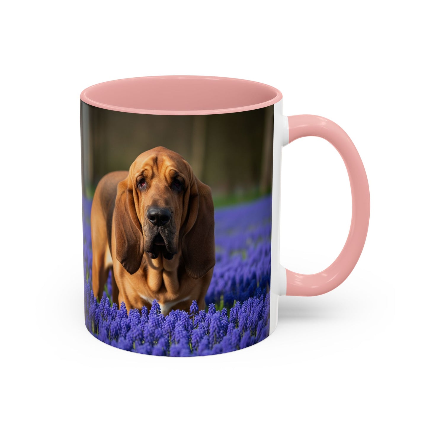 Bloodhound Accent Coffee Mug - Perfect Gift for Dog Lovers