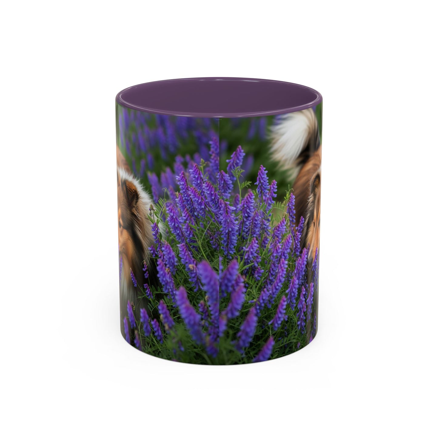 Shetland Sheepdog Accent Coffee Mug - Perfect Gift for Dog Lovers