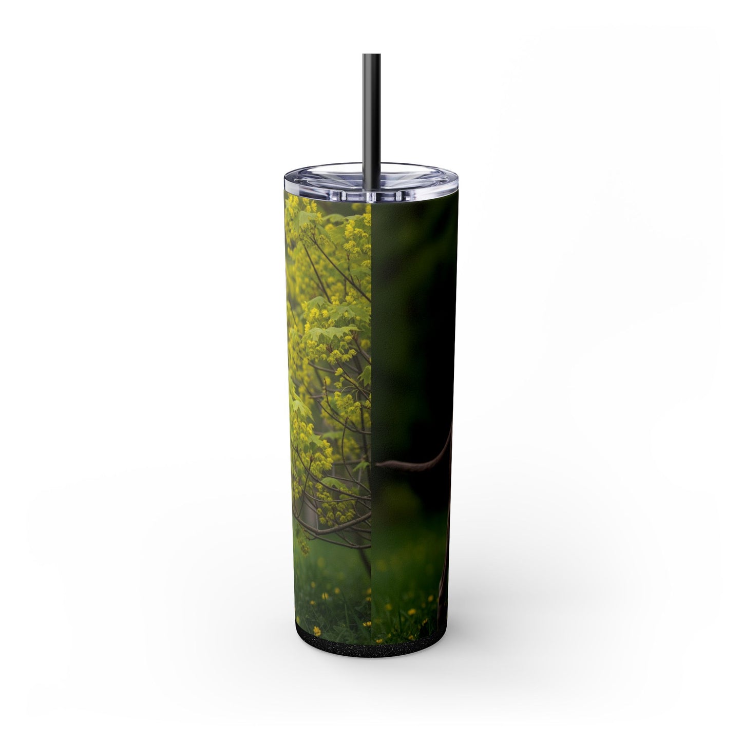 Weimaraner Skinny Tumbler with Straw, 20oz