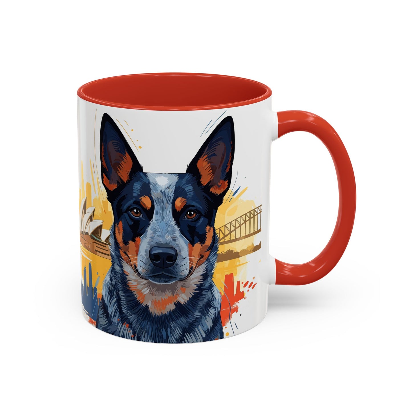 Australian Cattle Dog Accent Coffee Mug - Perfect Gift for Dog Lovers