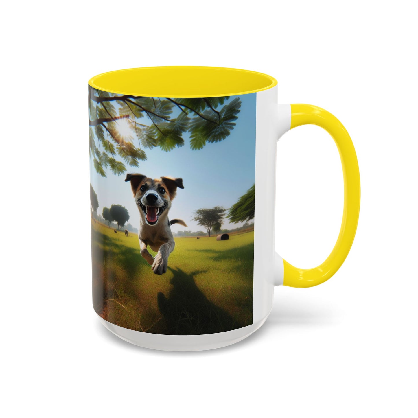 Indian Pariah Dog Accent Coffee Mug - Perfect Gift for Dog Lovers