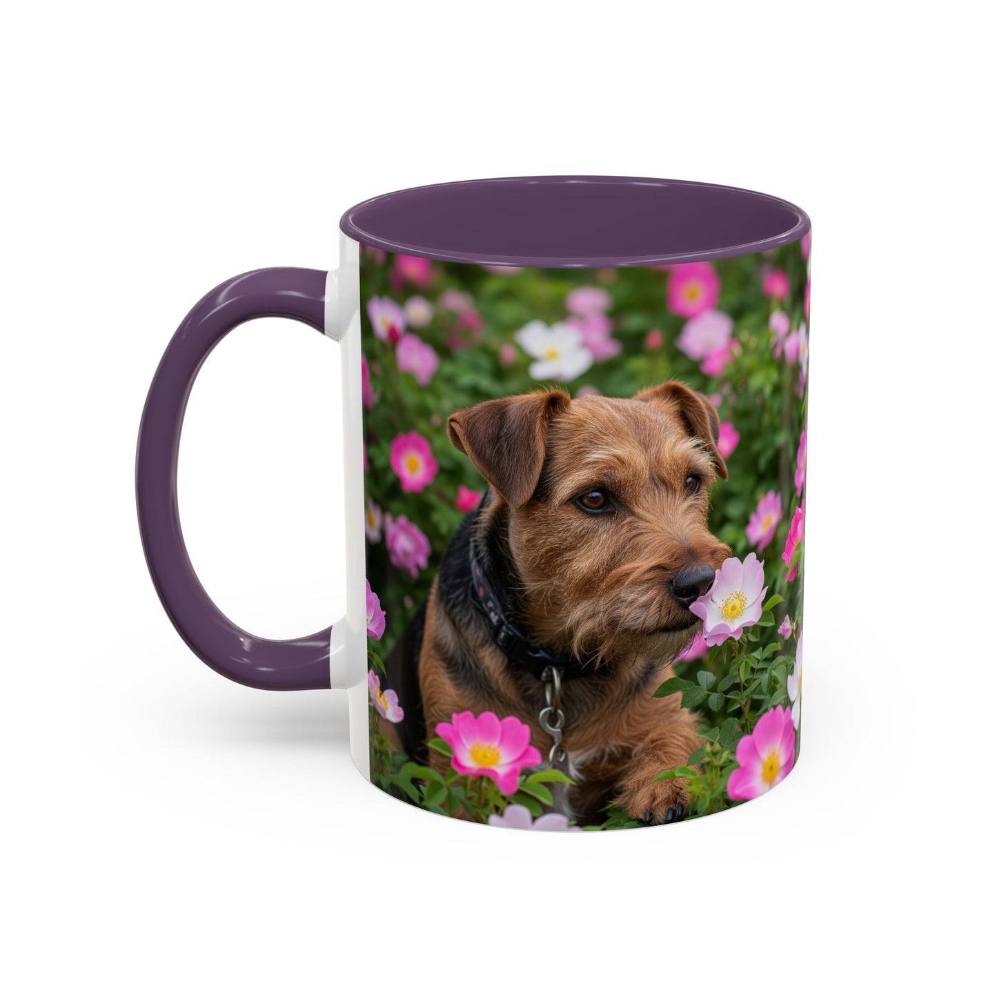 Teddy Roosevelt Terrier Accent Coffee Mug - Perfect Gift for Dog Lovers