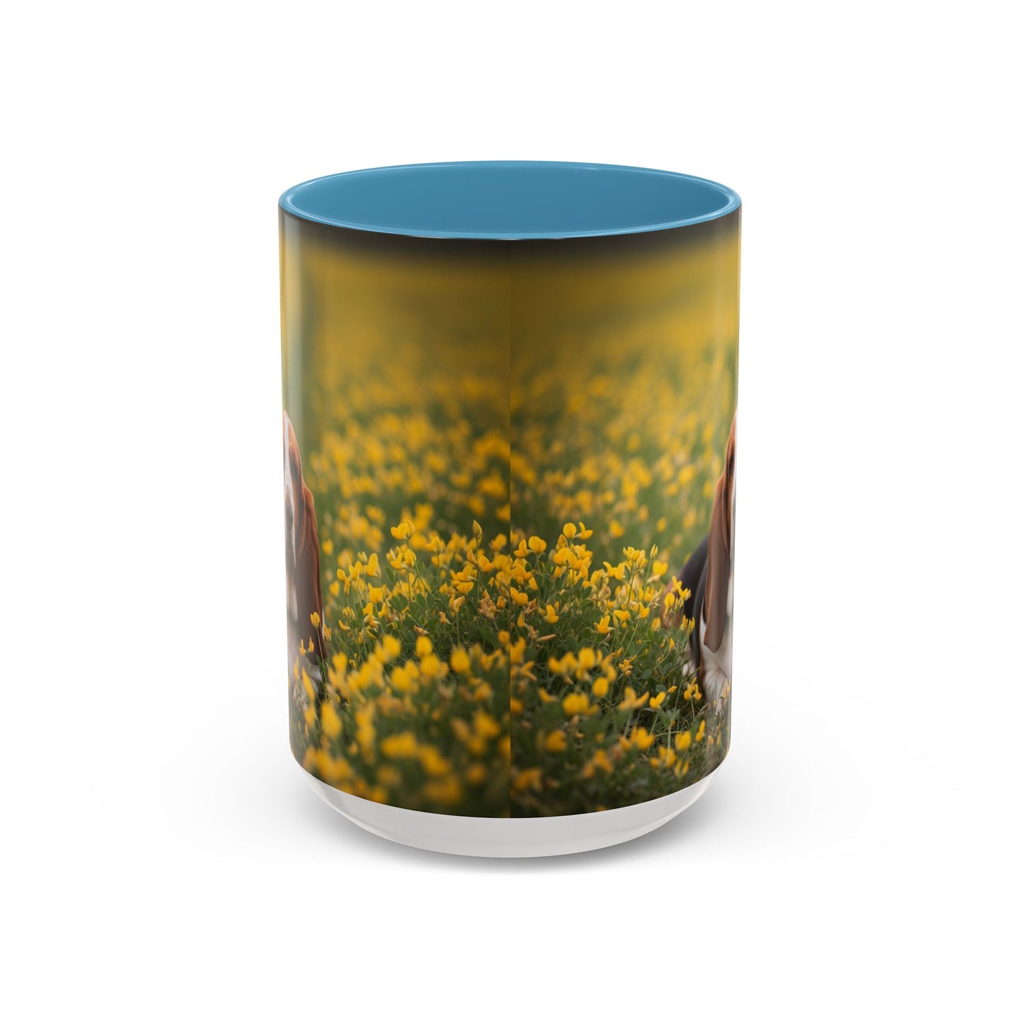 Basset Hound Accent Coffee Mug - Perfect Gift for Dog Lovers