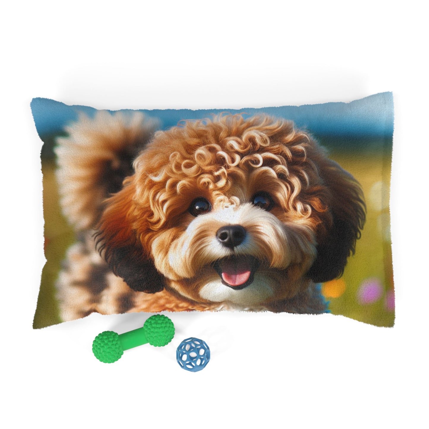 Russkaya Tsvetnaya Bolonka Pet Bed