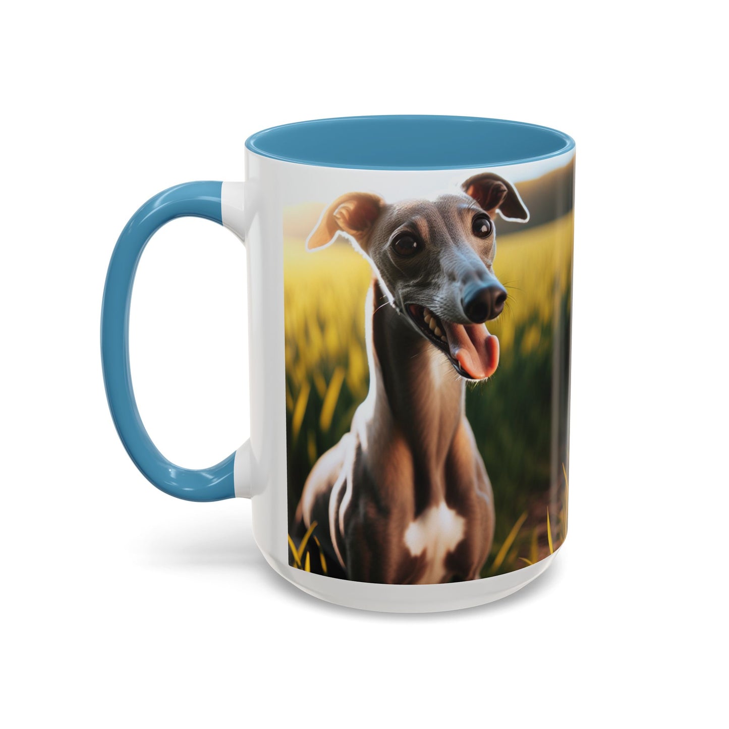 Greyhound Accent Coffee Mug - Perfect Gift for Dog Lovers