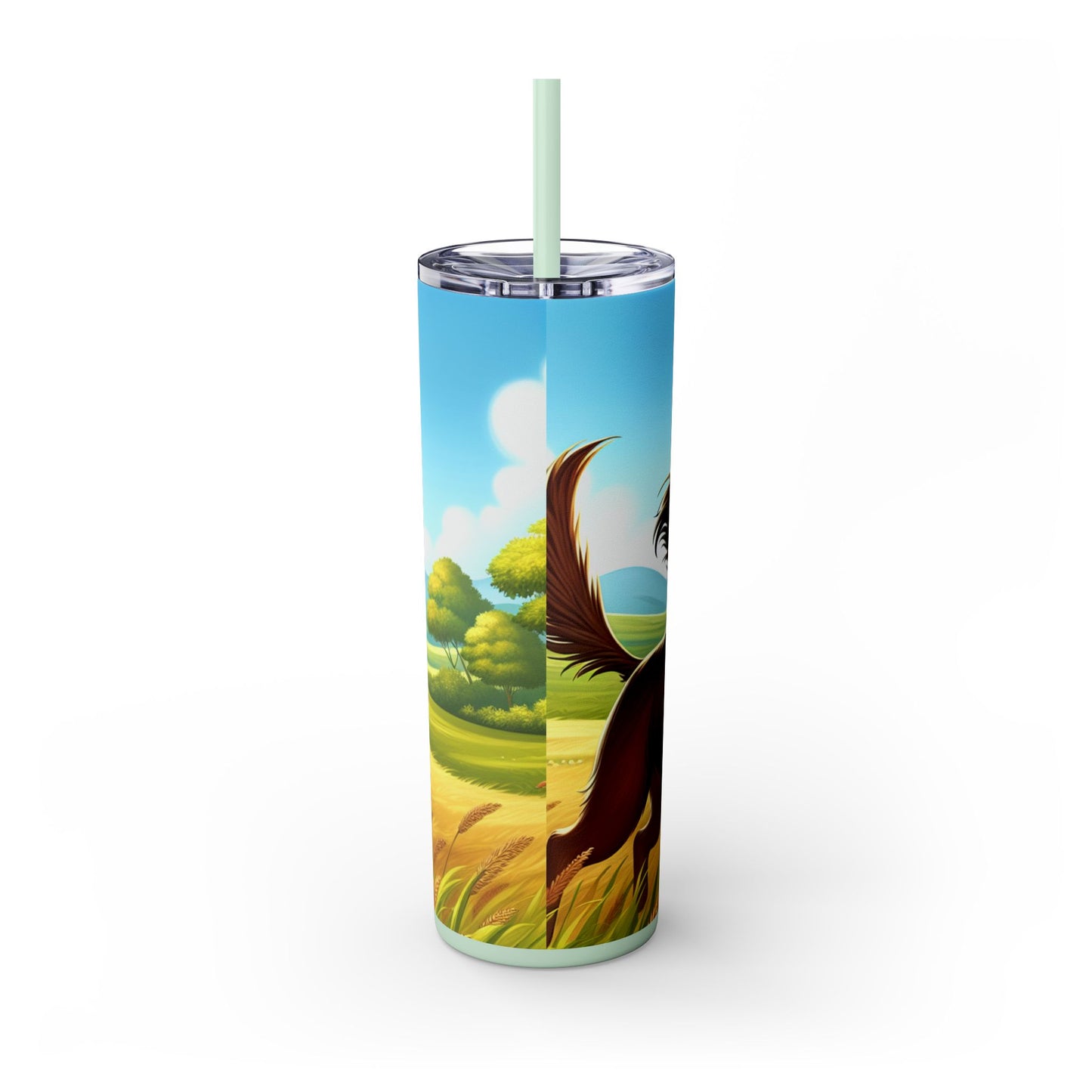 Field Spaniel Tumbler with Straw, 20oz