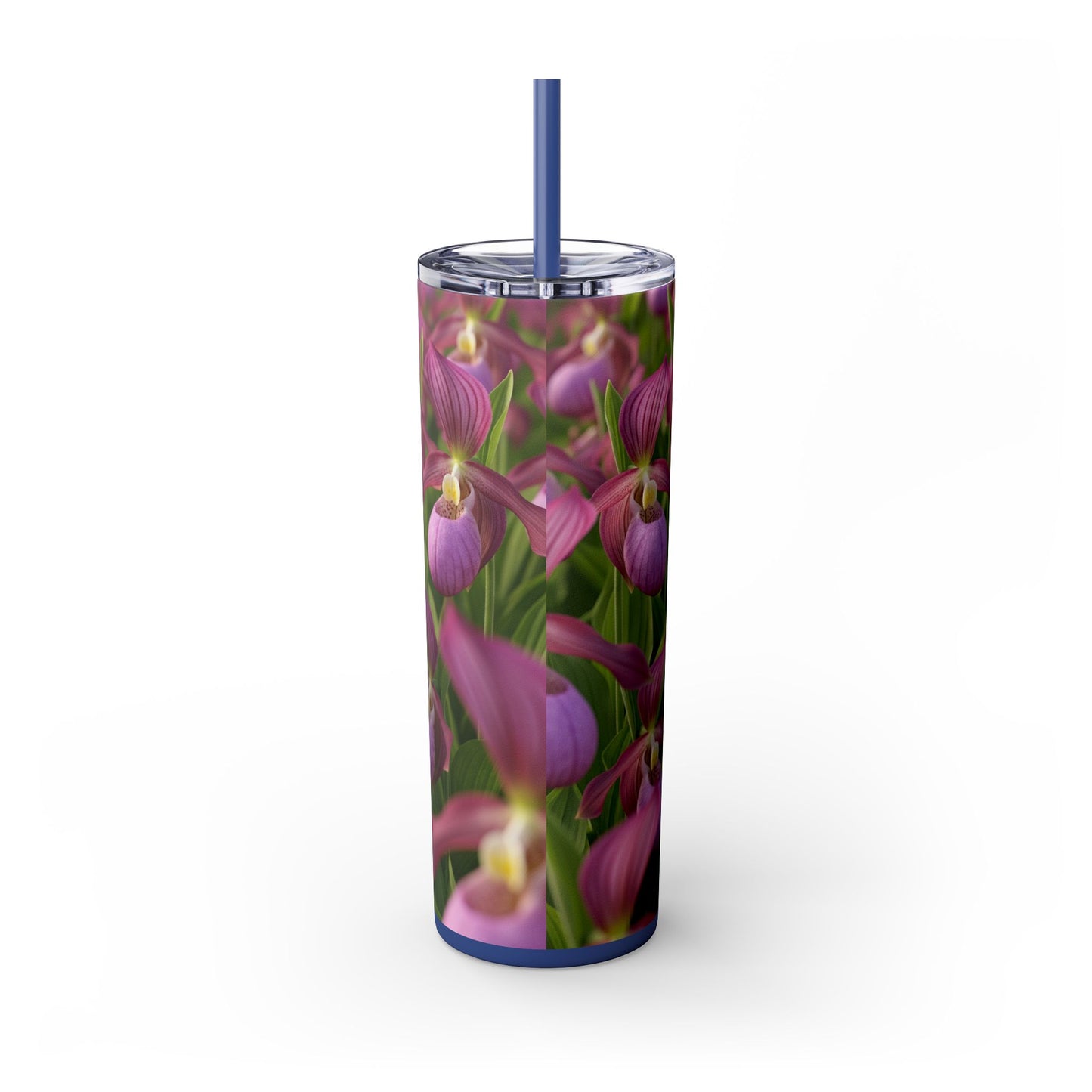 Toy Poodle Skinny Tumbler with Straw, 20oz