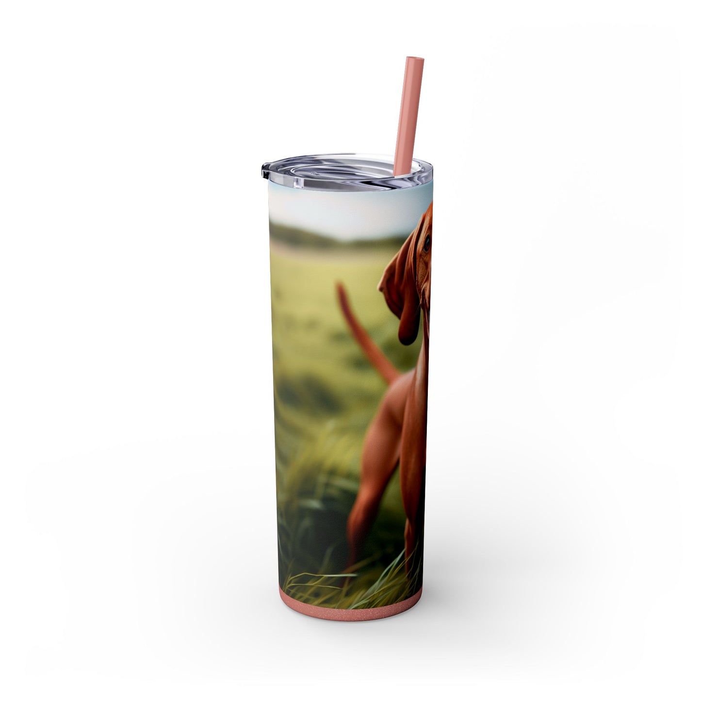Hungarian Vizsla Tumbler with Straw, 20oz
