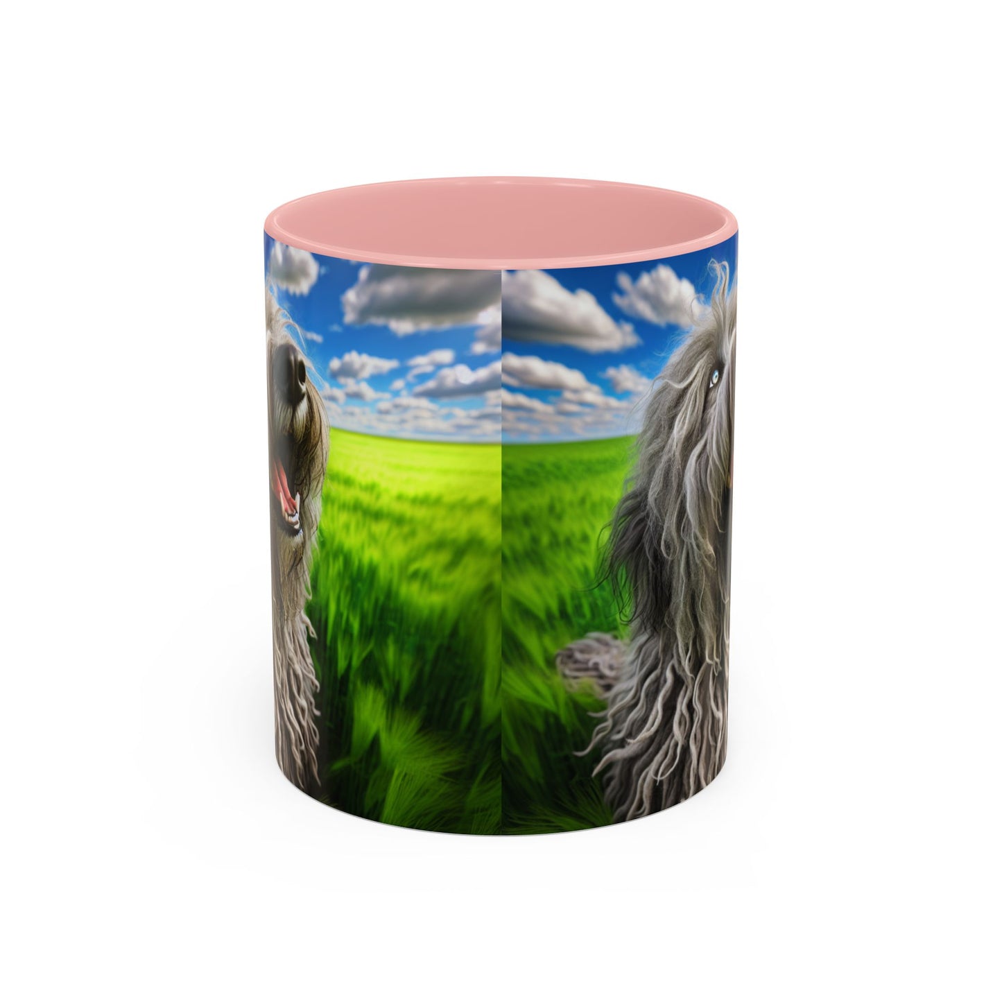 Bergamasco Shepherd Dog Accent Coffee Mug - Perfect Gift for Dog Lovers