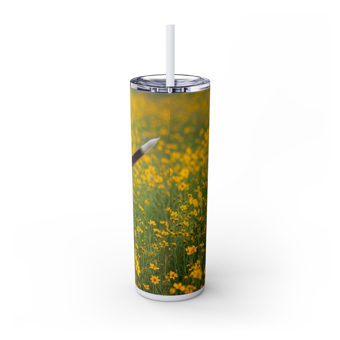 American English Coonhound Tumbler with Straw, 20oz