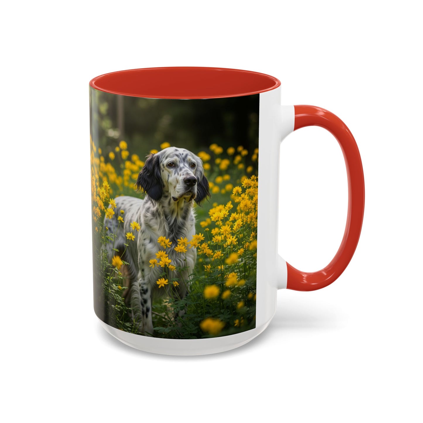 English Setter Accent Coffee Mug - Perfect Gift for Dog Lovers