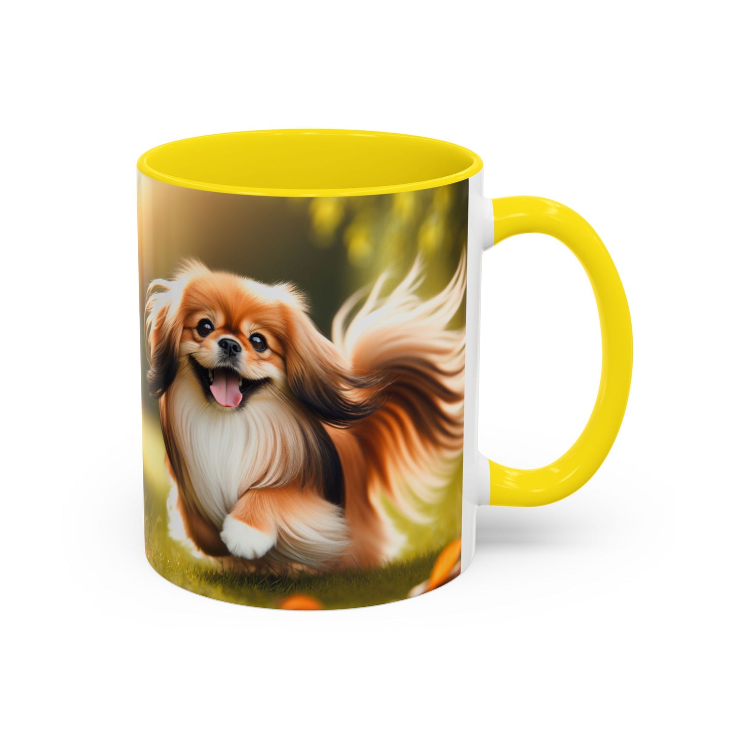 Tibetan Spaniel Accent Coffee Mug - Perfect Gift for Dog Lovers
