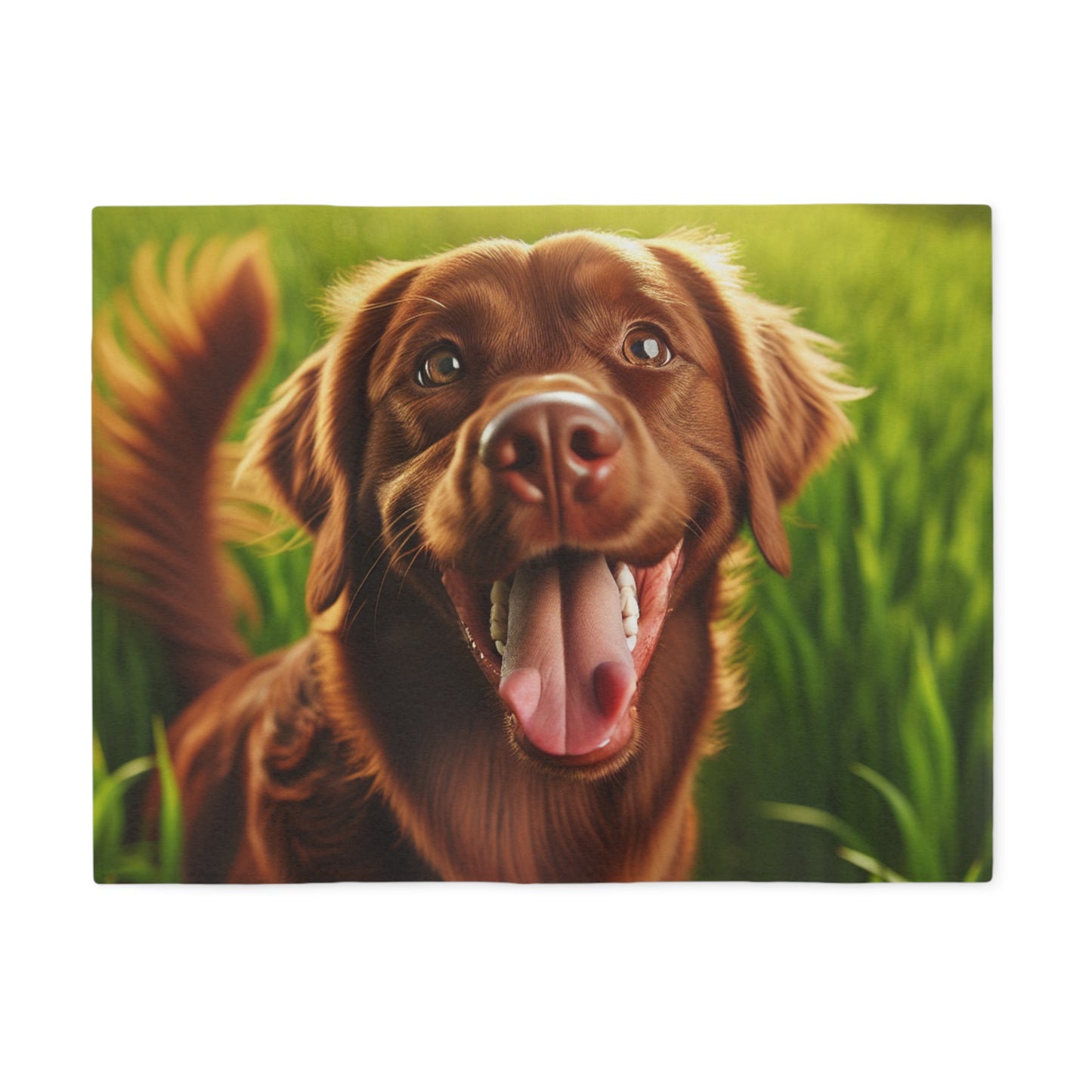 Chesapeake Bay Retriever Sweatshirt Blanket