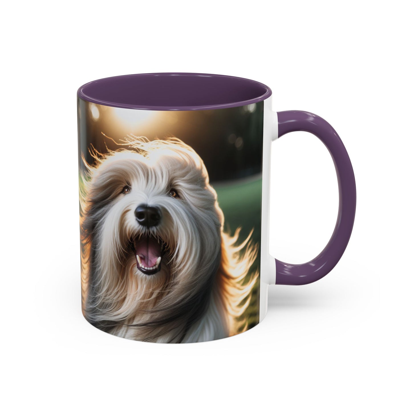 Bearded Collie Accent Coffee Mug - Perfect Gift for Dog Lovers