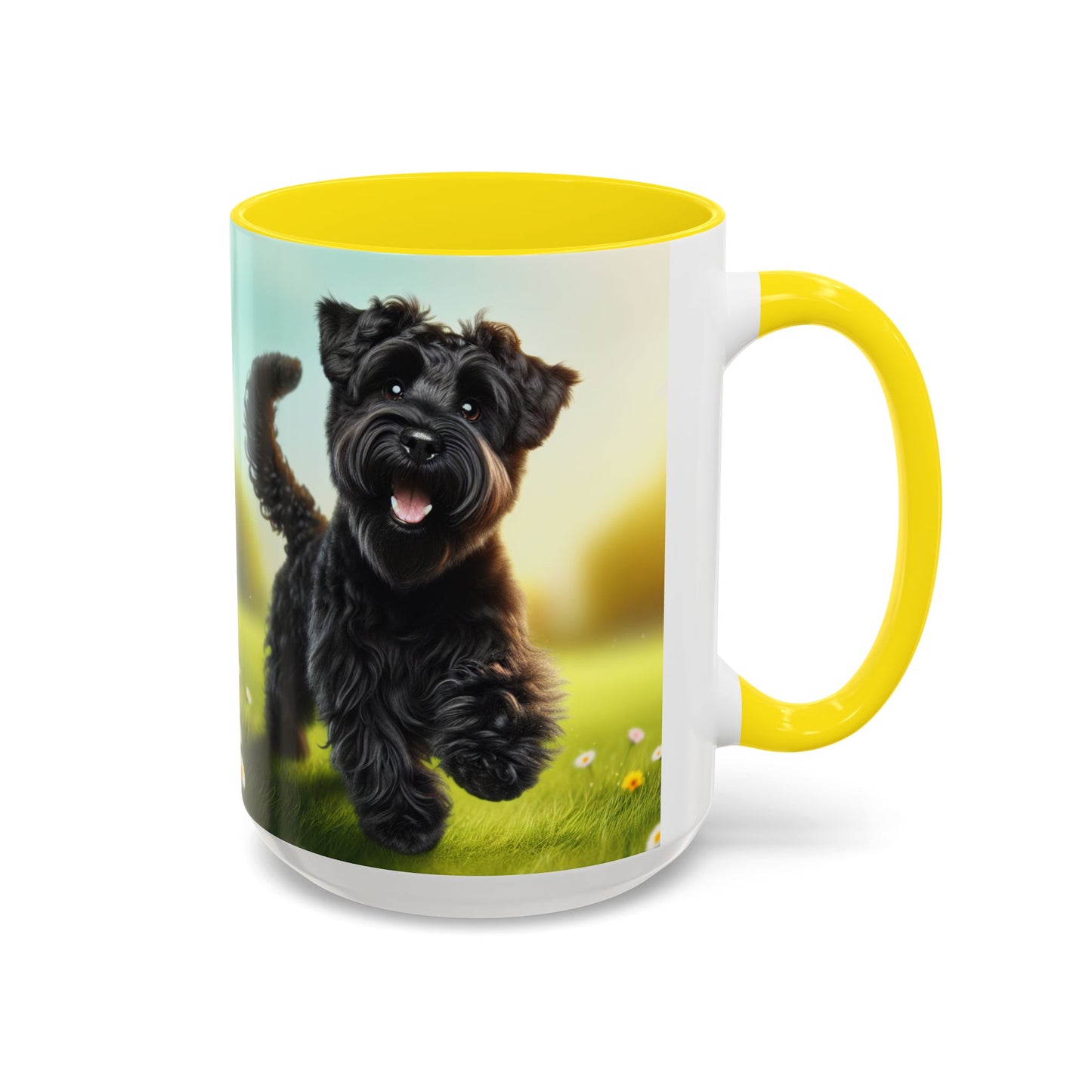 Russian Black Terrier Accent Coffee Mug - Perfect Gift for Dog Lovers