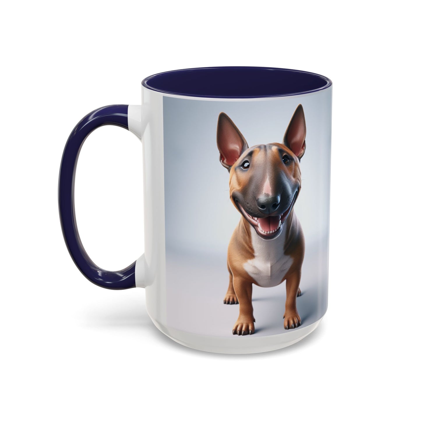 Miniature Bull Terrier Accent Coffee Mug - Perfect Gift for Dog Lovers