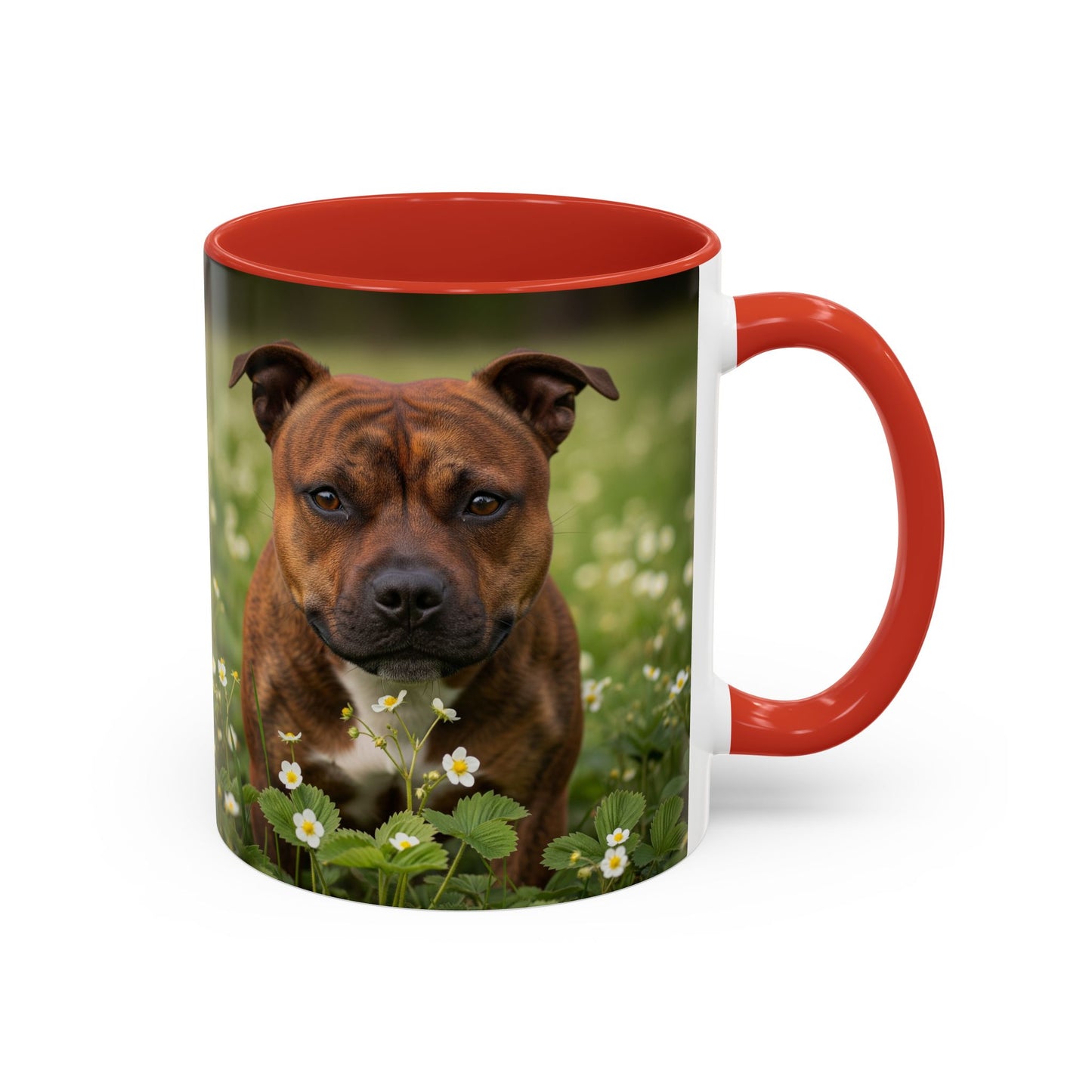 Staffordshire Bull Terrier Accent Coffee Mug - Perfect Gift for Dog Lovers