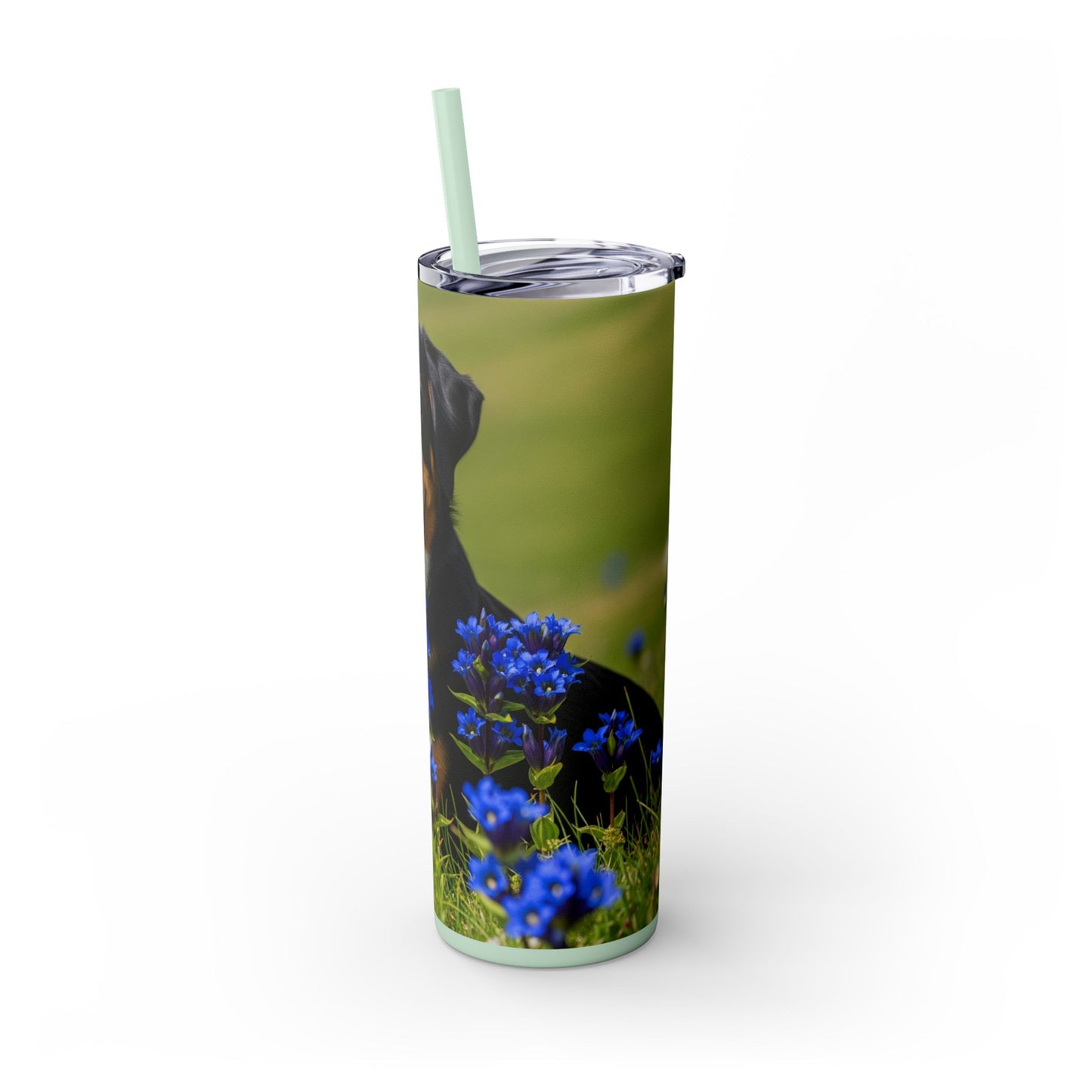 Appenzeller Sennenhund Tumbler with Straw, 20oz