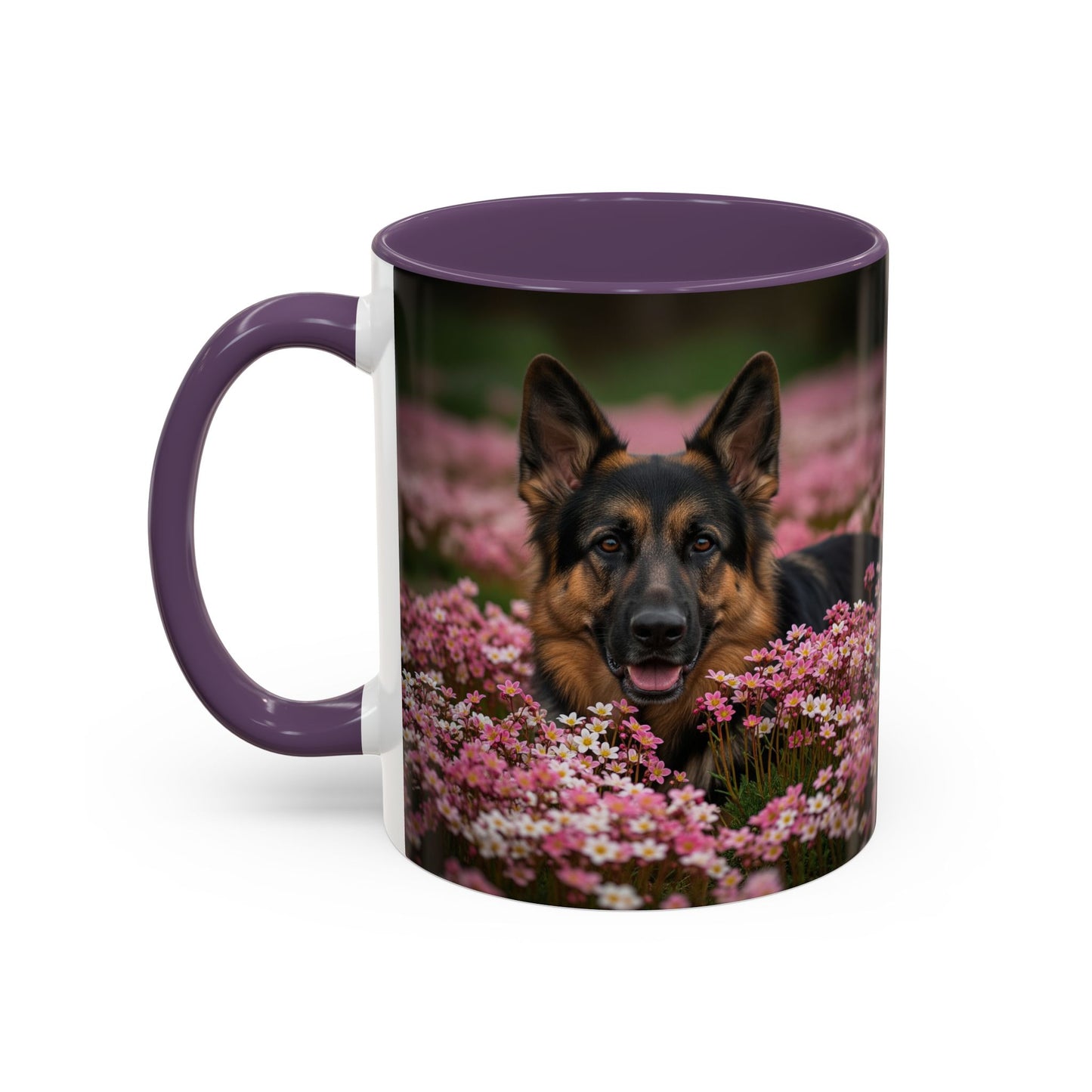 German Shepherd Accent Coffee Mug - Perfect Gift for Dog Lovers