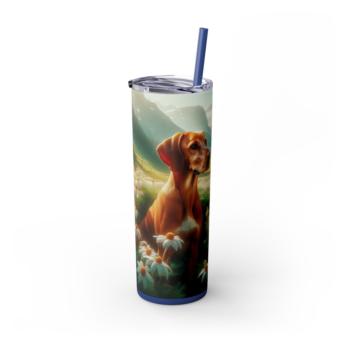 Bavarian Mountain Scent Hound Tumbler with Straw, 20oz