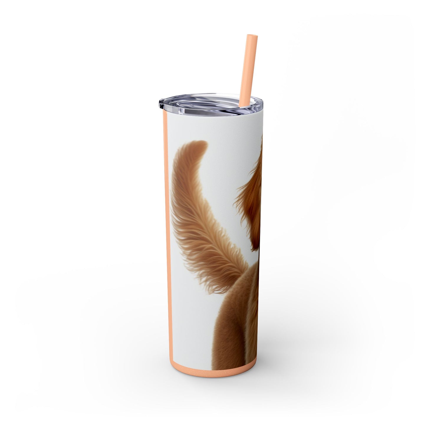 Goldendoodle Tumbler with Straw, 20oz
