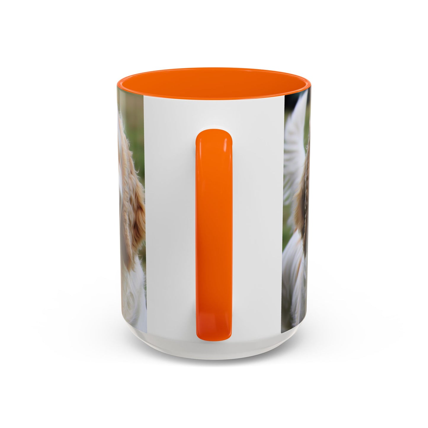 Clumber Spaniel Accent Coffee Mug - Perfect Gift for Dog Lovers