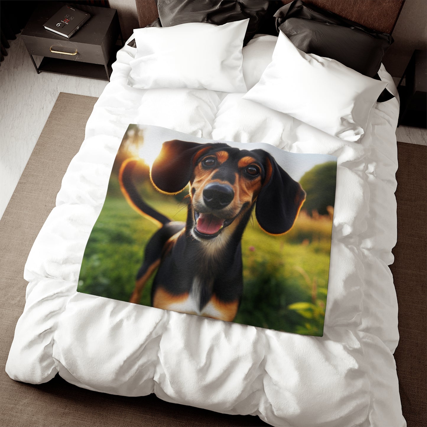 Transylvanian Hound Sweatshirt Blanket