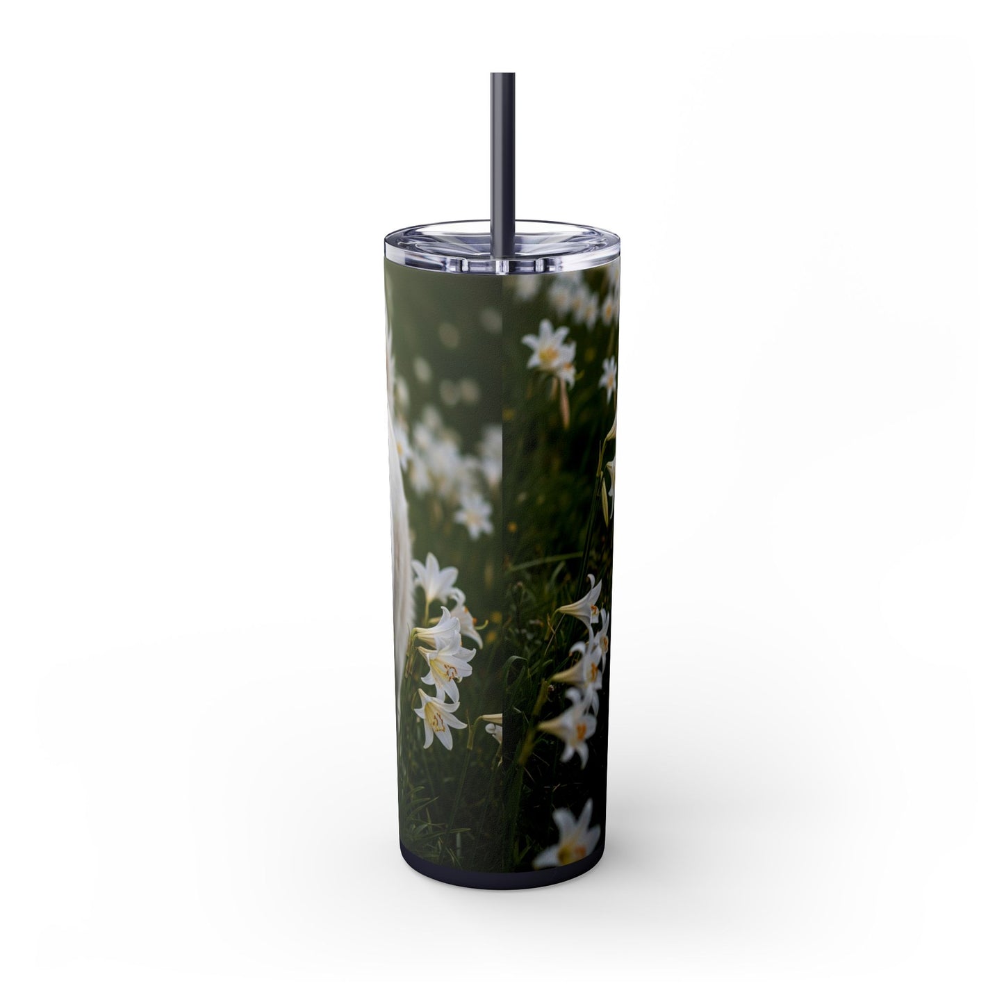 Pyrenean Shepherd Tumbler with Straw, 20oz