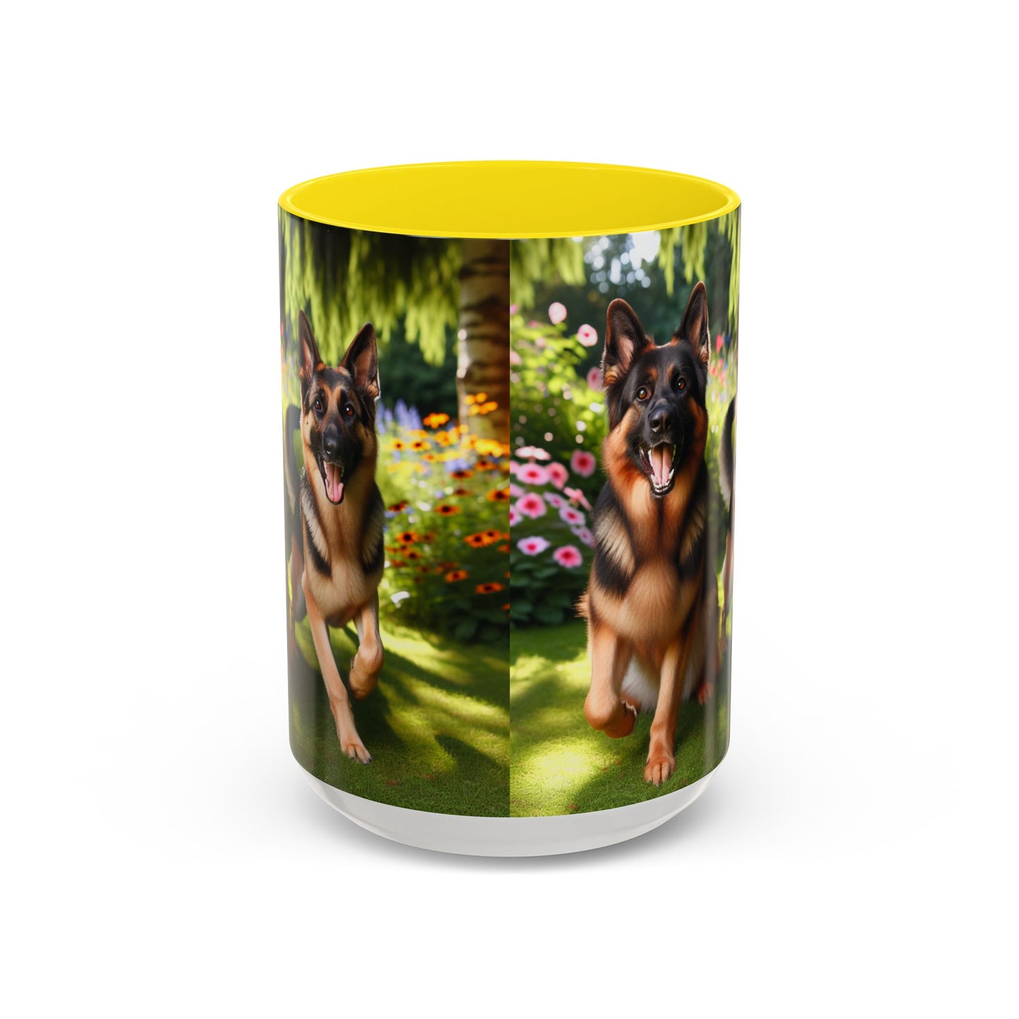 German Shepherd Accent Coffee Mug - Perfect Gift for Dog Lovers