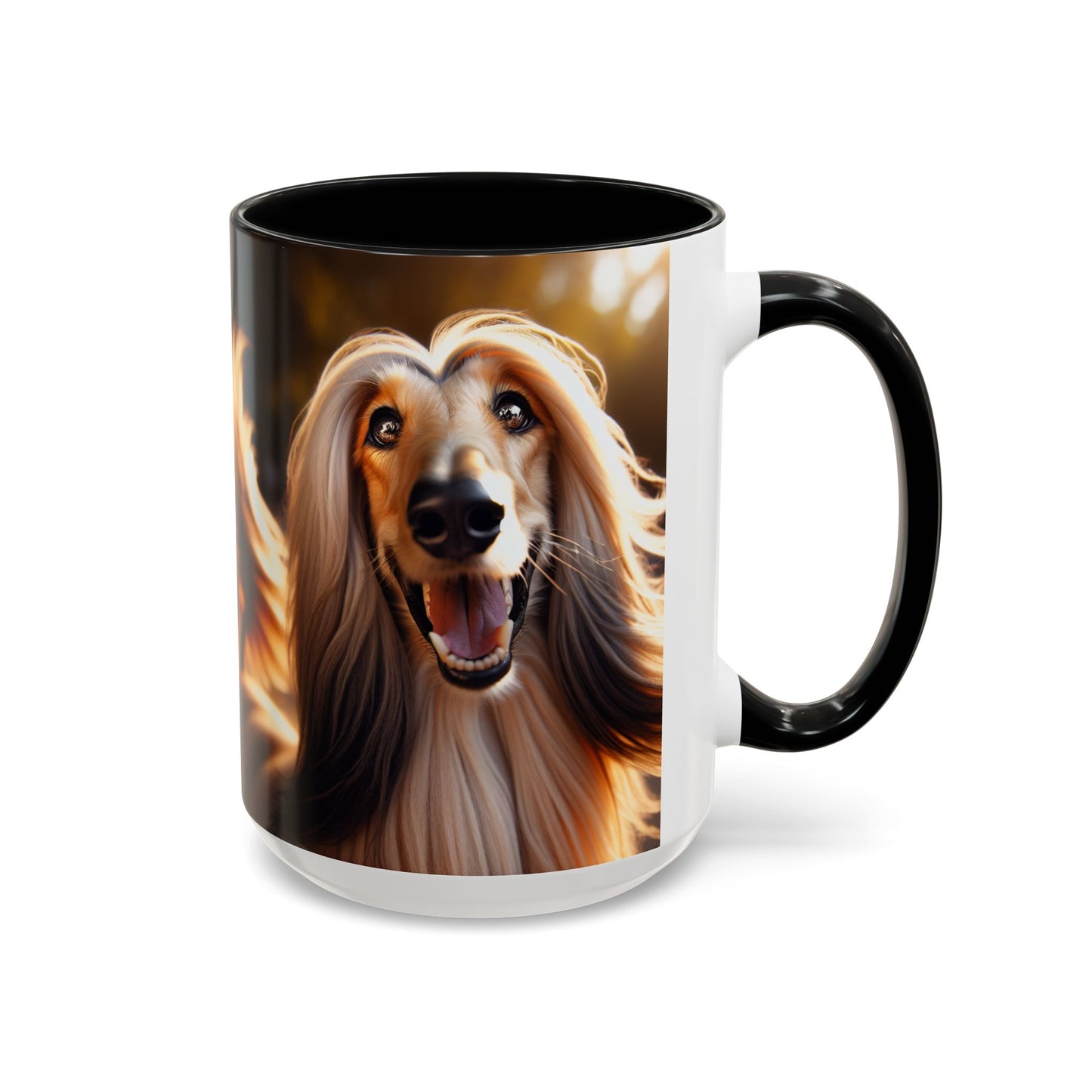 Afghan Hound Accent Coffee Mug - Perfect Gift for Dog Lovers